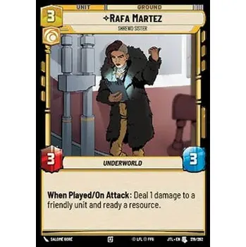 Sběratelská karetní hra Rafa Martez, Shrewd Sister 219/202 - Jump to Lightspeed Typ karty: Standard