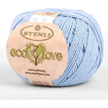 Galanterie Příze Stenli Eco Love světle modrá