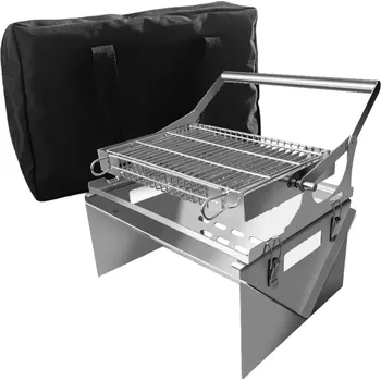 Zahradní gril UG Grill Skládací nerezový gril UG-GRILL-MO-OT40