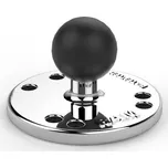 RAM® základna kulatá chromová 2,5" s kulovým kloubem 1"