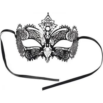 Karnevalová maska Kovová škraboška