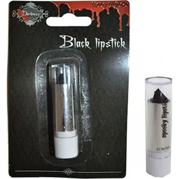 Karnevalový doplněk Rtěnka černá