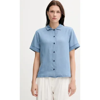 Pánská košile Košile United Colors of Benetton 5KHNDQ0BW modrá 50X, vel. M