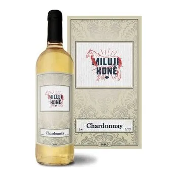 Víno Bílé víno Miluji koně: 0,75 l