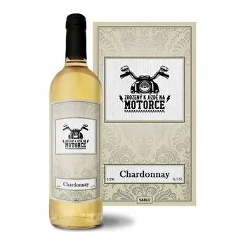 Víno Bílé víno Zrozený k jízdě na motorce: 0,75 l
