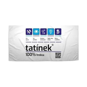 Sprchový závěs Ručník Tatínek: 50x100 cm