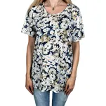 L.G.M. Dámská halenka s krátkým rukávem EMILIE Barva: Béžová, Velikost: L