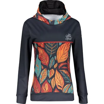 Dámská mikina Dámská funkční mikina premium ALTISPORT VOJ/ALW061MI01 ORANŽOVÁ/MODRÁ XXXL