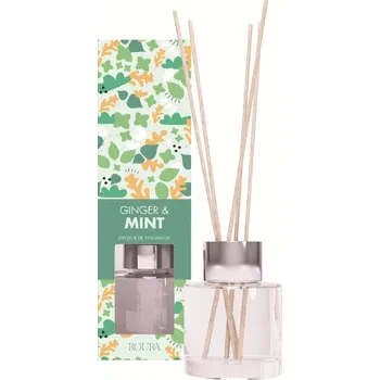 Aroma difuzér ROURA Ginger & Mint Vonný difuzér, 50 ml