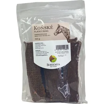Krmivo pro psa Bohemia Pet Food BOHEMIA PLÁTKY Koňské 100g