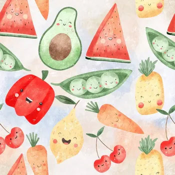 Úplet, Usměvavá Ovozeleninka (E) (Top kvalitní úplet Bella digitisk)