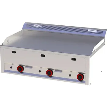 Kuchyňský gril Grilovací deska 97x48 plynová hladká bez podestavby | REDFOX - F