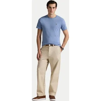 Pánská móda Polo Ralph Lauren T-Shirt 710740727095 Modrá Custom Slim Fit L