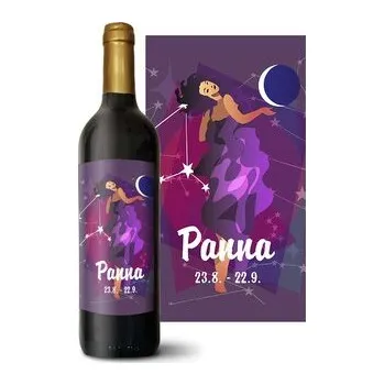 Víno Červené víno Panna: 0,75 l