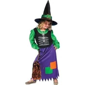 Karnevalový kostým Dětský kostým Čarodějnice šaty 164