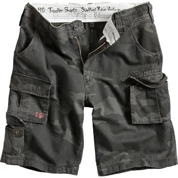 Pánské kraťasy SURPLUS kraťasy TROOPER BLACK CAMO