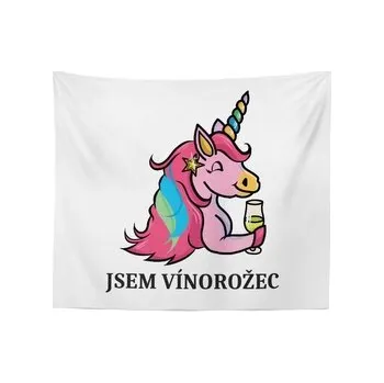 Deka Jsem vínorožec: 150x120 cm