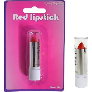 Karnevalový doplněk Rtěnka červená