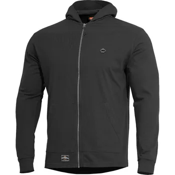 Pánská mikina PENTAGON mikina AGIS s kapucí ČERNÁ