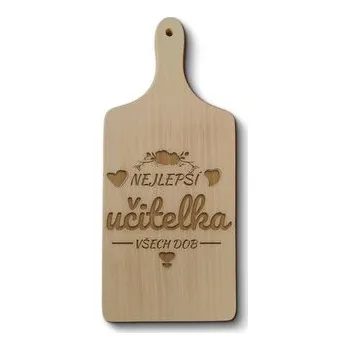 Kuchyňské prkénko Prkénko Nejlepší učitelka všech dob
