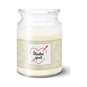 Svíčka Svíčka Šťastné výročí: 500 g
