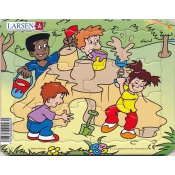 Puzzle Puzzle Larsen - Děti si hrajou - pískoviště