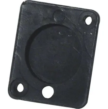 Zaslepovací zátka pro XLR, univerzální, černá