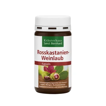 Přírodní produkt Sanct Bernhard Kaštan koňský s vinnou révou 120 kapslí