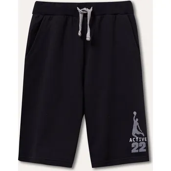 Chlapecké kraťasy - Winkiki WTB 91429, černá/ šedý nápis/ 026 Barva: Černá, Velikost: 152