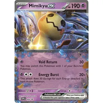 Společenská hra Pokémon karta Mimikyu ex SVP 004