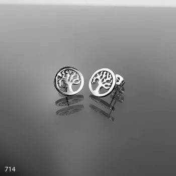 Náušnice Ocelové náušnice č. 714