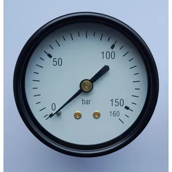 Kompresor Manometr standardní pr. 63 mm, zadní G1/4, 0 - 160 bar