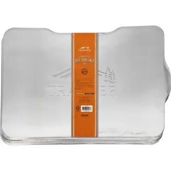 Zahradní gril Doplněk ke grilu Traeger DRIP TRAY LINER 5 PACK - IRONWOOD 650 Barva: stříbrná