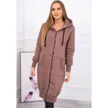 Zateplená mikina s kapucí 21944-U mocca…