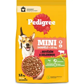 Krmivo pro psa Pedigree Dog Adult Mini Beef/Vegetables