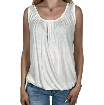 New Collection Dámské bílé tílko MILENA Barva: Bílá