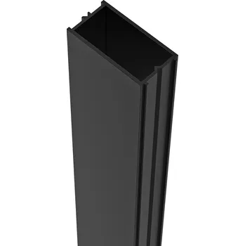 Sprchové dveře CERANO - Rozšiřovací profil pro sprchové dveře Lantono L/P - černá - 30 mm