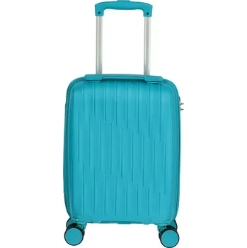 Cestovní plastový kufr Galaxy velikost XS, tyrkysový