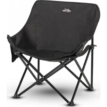 kempingová židle TAC MAVEN židle skládací CAMP ČERNÁ