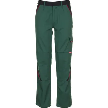 Pracovní oblečení PLANAM HIGHLINE pánské montérkové kalhoty do pasu Barva: zelená, Velikost: 48