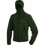 WARMPEACE bunda s kapucí SNEAKER Polartec alpine green