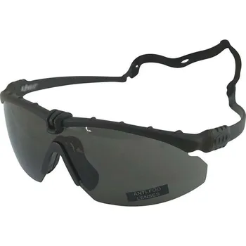 Sluneční brýle KOMBAT brýle RANGER ČERNÝ rám KOUŘOVÁ skla