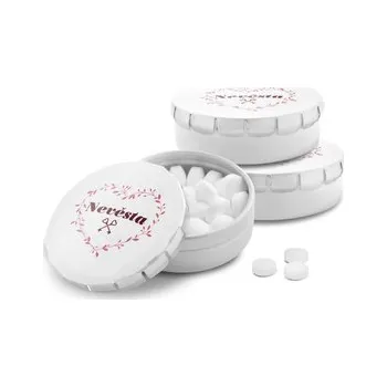 Bonbon Mentolky Nevěsta srdce - 3 ks