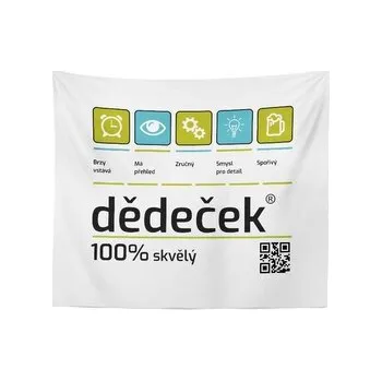Deka Dědeček: 150x120 cm