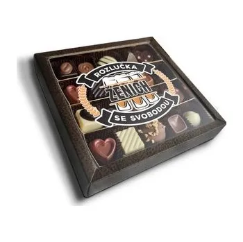 Bonbon Pralinky Rozlučka se svobodou ženicha: 20 ks pralinek