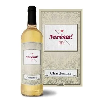 Víno Bílé víno Nevěsta!: 0,75 l