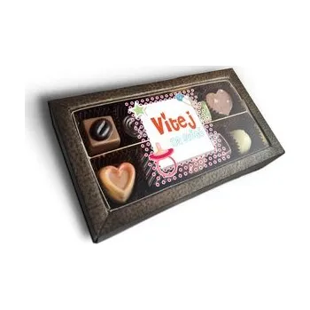 Bonboniéra Pralinky Vítej na světě 3: 10 ks pralinek