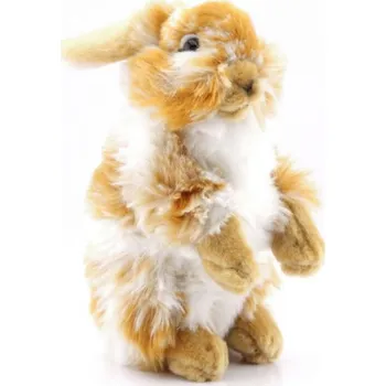 plyšák Uni-Toys Králík rezavobílý 21cm