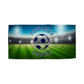 Sprchový závěs Ručník Fotbalová legenda: 50x100 cm