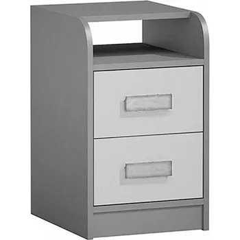 Zásuvkový kontejner Max-i Kontejner k prac. stolu GYT 9 antracit/bílá/šedá